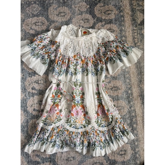 FARM Rio Sweet Bloom Bouquet Dress Size Medium Pristine Condition - Picture 2 of 6